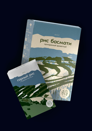 Дизайн упаковки для бренда "ecir"
