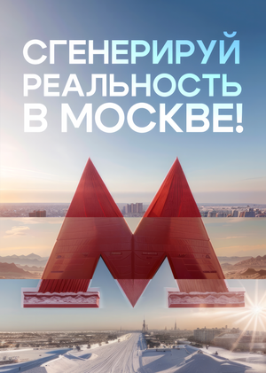 Сгенерируй реальность в Москве!