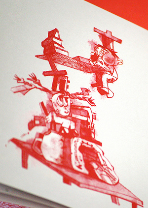 Иллюстрации к поэтическому сборнику «Перепись»