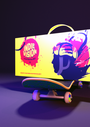 INDIE VISION - electric scooter & helmet packages