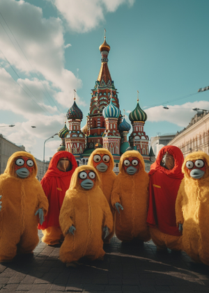 Флешмоб для продвижения туристического потенциала Москвы