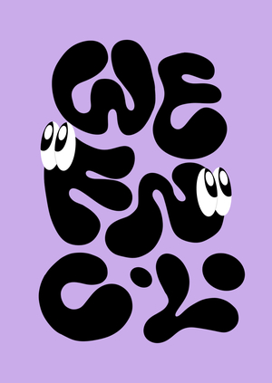 Дух и эмоции уличного искусства в буквах