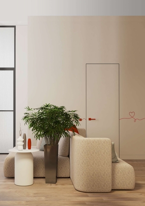 «Это про любовь» - дизайн-проект 3-х комнатной квартиры