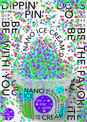 Ребрендинг наномороженого Dippin' Dots