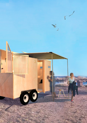 Дизайн-проект отеля на колёсах