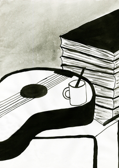 Серия иллюстраций для выставки «‎Вещи: кто я?»