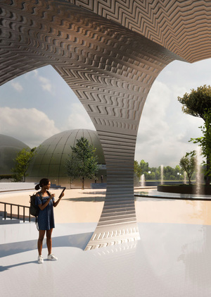 Тематическое парковое пространство "Мирография"