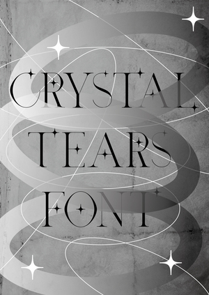 Crystal Tears Font