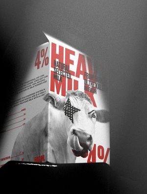 Упаковка жирного молока Heavy Milk