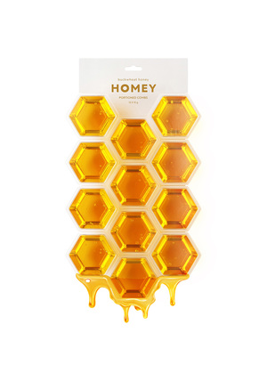 Packaging design for portioned honey