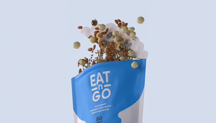 Eat'n'Go Granola Portion Concept