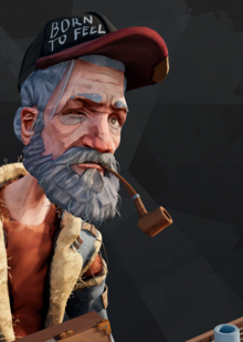 Олегыч. Бездомный музыкант.