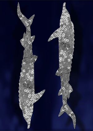 Световая инсталляция «Полночь на Волге»