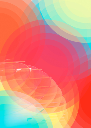 Концепция временных фасадов к выставке художника Робера Делоне 