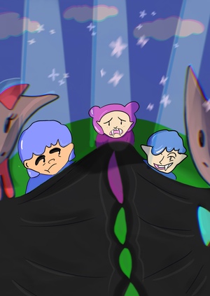 Клыки вверх