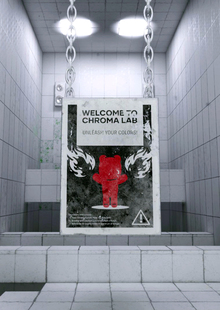 Локации для игры «Chroma Lab Experiment»