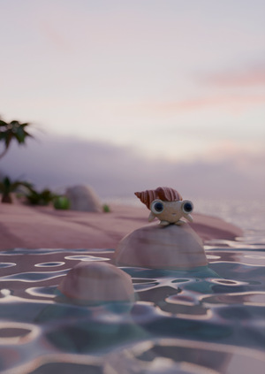 It's a seashell!