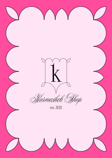 Айдентика бренда украшений Karmashek Shop