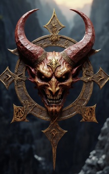 Символика демонов в визуальном представлении в мифологии и литературе