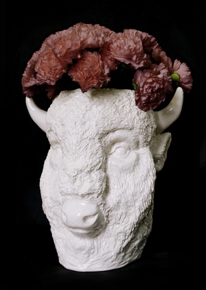 "BISON" vase