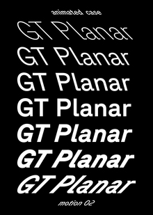 GT&nbsp;Planar animation