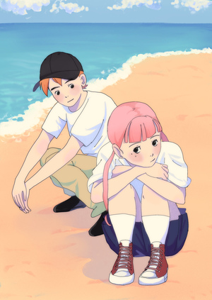 Wave at heart
