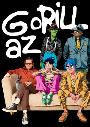 История виртуальной группы Гориллаз