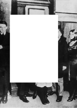 Six characters searching for author Luigi Pirandelo