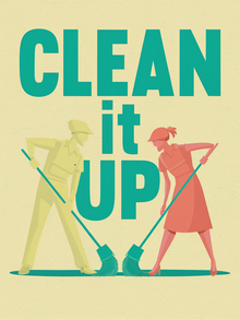 Разработка дизайна настольной игры «Clean It&nbsp;Up»