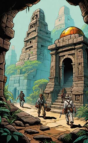 Стартап карточной игры "Индианы Джонсы"