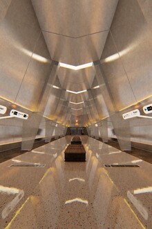 Дизайн концепт станции метро "MUNDUS"