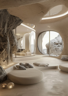 частная резиденция на вершине горы