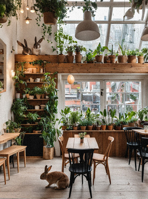 Переосмысление видеоигры "The Bunny's Time" при помощи AI