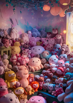 магазин soft toys глазами нейросети