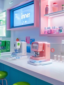 AI айдентика для бренда Inner. AI айдентика для бренда Inner.