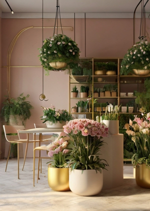 FLOVGRAHY- магазин флористики  глазами AI