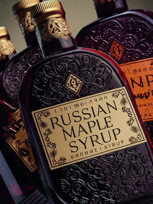 Russian maple syrup