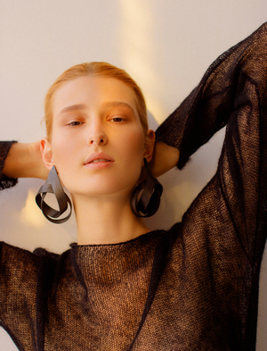 GUTTA-PERCHA WOOD. Eco-friendly jewelry NATURA