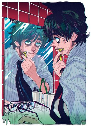 Изображение домашней рутины в работах художников XXI века