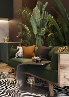 Jungle Style in Residential Interiors