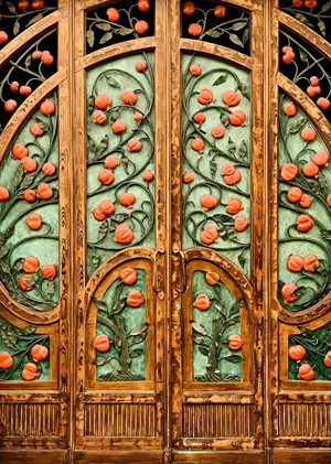 Флоральность архитектуры готики и ар-нуво