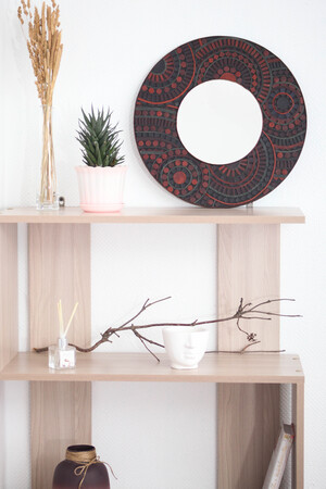 кожаная мозаика