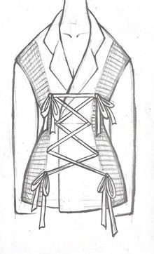 Laced up grandpa’s jacket x Rigraiser