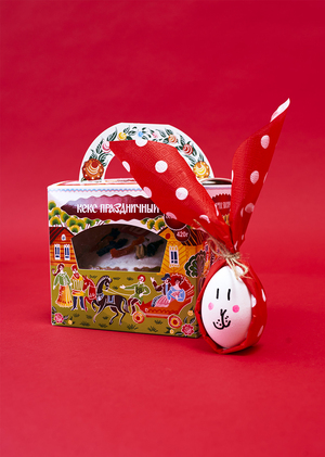 The cupcake is "Careful." New package for the SPAR network