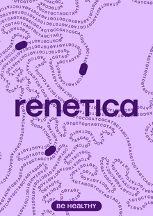 Генеративная айдентика для ген-тех компании Renetica