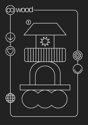 Деревянный конструктор 
CO-WOOD