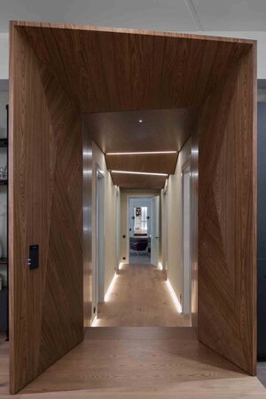 Жилой интерьер в Столярном переулке в Москве.