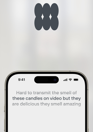 Yi. Цифровой дневник запахов