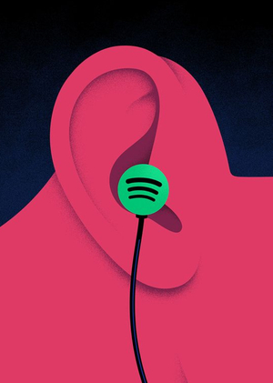 графический анализ музыки на spotify 