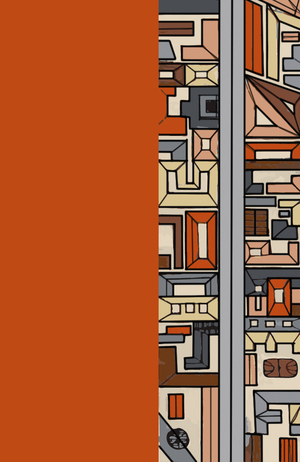 Дизайн-проект иллюстрации для входной группы МФЦ на Невском 